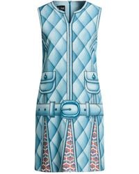 Moschino - Mini Dress Polyester, Elastane - Lyst
