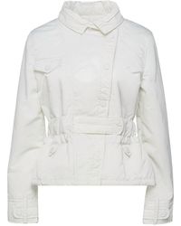 armani jeans white jacket
