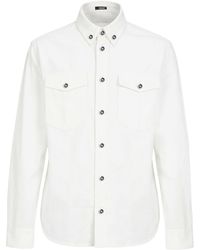 Versace - Denim Shirt - Lyst