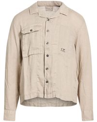 C.P. Company - Shirt Linen - Lyst