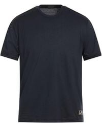 EA7 - Slate T-Shirt Polyester, Polyamide, Elastane - Lyst