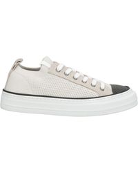 Brunello Cucinelli - Sneakers Textile Fibers, Leather - Lyst