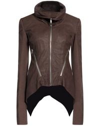 Rick Owens - Dark Jacket Lambskin - Lyst