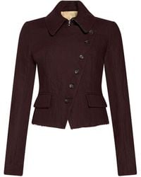 Masnada - Jacket Virgin Wool, Cotton, Metal - Lyst