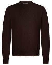 Grifoni - Dark Sweater Virgin Wool - Lyst