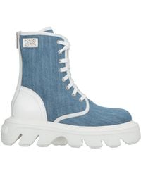 Casadei - Ankle Boots Textile Fibers, Leather - Lyst