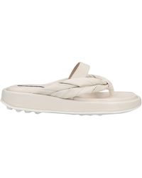 Malloni - Toe Post Sandals - Lyst
