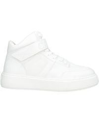 Ganni - Velcro Lace-Up Sneakers - Lyst
