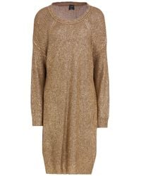 Pinko - Midi Dress Viscose, Polyamide, Wool, Cashmere - Lyst