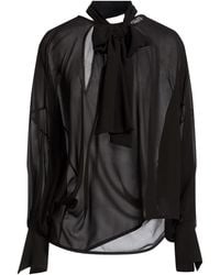 Kaos - Top Polyester - Lyst