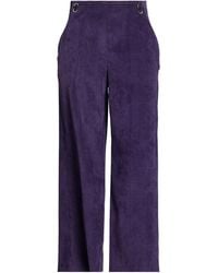 Diana Gallesi - Dark Pants Polyester, Polyamide, Elastane - Lyst