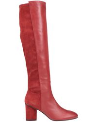 red over the knee boots wide calf