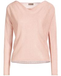 Maliparmi - Blush Sweater Viscose, Polyester, Metallic Fiber - Lyst