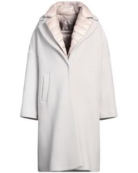 Herno - Coat Virgin Wool, Polyamide, Cotton, Polyester - Lyst