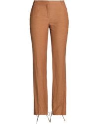 Blugirl Blumarine - Pants Viscose, Linen - Lyst