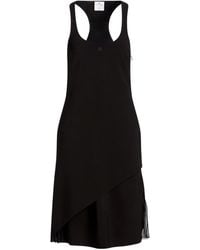 Courreges - Midi Dress Polyester, Polyurethane - Lyst