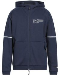 EA7 - Sweatshirt Polyester, Cotton, Elastane - Lyst