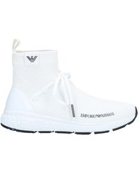 Emporio Armani High-top sneakers for Women | Online Sale up to 62% off |  Lyst