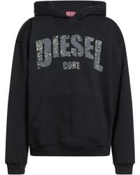 DIESEL - Sweatshirt Cotton, Polyester, Elastane - Lyst