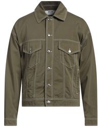 MSGM - Jacket Cotton - Lyst