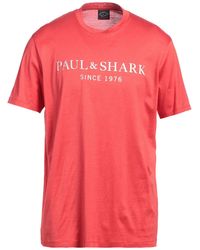 Paul & Shark - T-Shirt Cotton - Lyst
