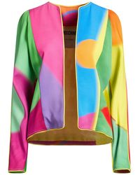 Moschino - Couture Jacket Viscose, Elastane - Lyst