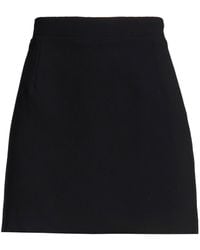 SOLOTRE - Mini Skirt Polyester - Lyst