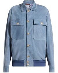 Jacob Cohen - Slate Jacket Polyester, Elastane - Lyst