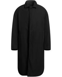 Hevò - Overcoat & Trench Coat Polyester, Cotton - Lyst