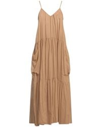 Kaos - Sand Maxi Dress Cotton - Lyst