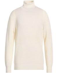 Kangra - Ivory Turtleneck Merino Wool - Lyst