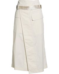 Helmut Lang - Midi Skirt - Lyst