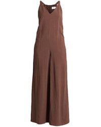 8pm - Jumpsuit Viscose, Linen - Lyst