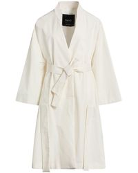 Hevò - Overcoat & Trench Coat Polyester, Cotton - Lyst