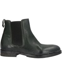 Moma - Dark Ankle Boots Calfskin - Lyst