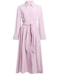 forte_forte - Maxi Dress Polyester, Cotton - Lyst