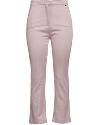 Liu Jo - Light Pants Viscose, Polyamide, Metallic Polyester, Elastane - Lyst
