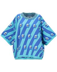 MM6 by Maison Martin Margiela Pullover - Azul