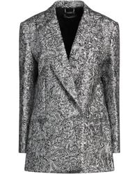 Alberta Ferretti - Blazer Polyester, Polyamide, Metallic Fiber, Silk - Lyst