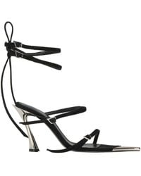 Mugler - Sandals Leather - Lyst