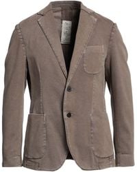 Messagerie - Sand Blazer Cotton, Elastane - Lyst
