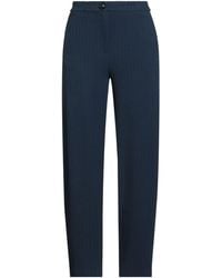 Emporio Armani - Pants Cotton, Polyamide, Elastane - Lyst