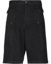 Jacquemus Denim Bermudas - Black