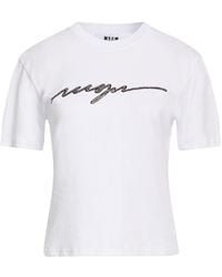 MSGM - Camiseta - Lyst