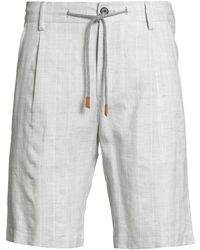 Eleventy - Platinum Shorts & Bermuda Shorts Linen, Wool - Lyst