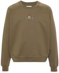 Vivienne Westwood - Sweatshirt mit Orb-Logostickerei - Lyst