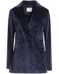 Circolo 1901 - Blazer Cotton, Elastane - Lyst