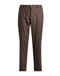 AT.P.CO - Burgundy Pants Virgin Wool, Polyester, Elastane - Lyst
