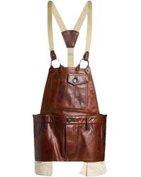 DSquared² - Tan Tailored Vest Cow Leather - Lyst