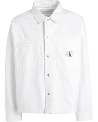 Calvin Klein - Denim Shirt - Lyst